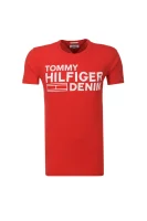 THDM Basic T-shirt Hilfiger Denim червен